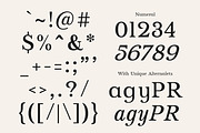 Vescura Serif Family | Intro 50% OFF, a Serif Font by Lettertype Studio (Thumbnail 11 of 15)