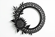 Vintage Floral Laser Cut Ornamental, an Object Illustration by Designs_River (Thumbnail 4 of 10)