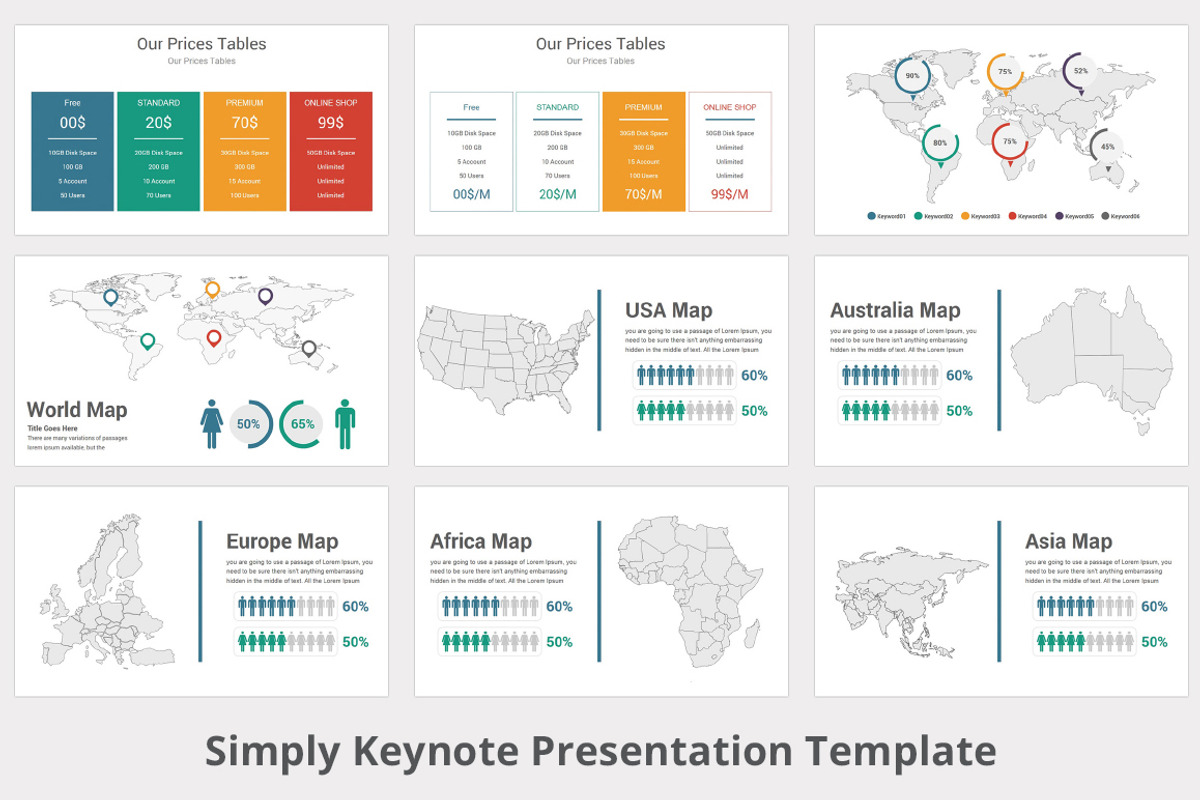 Simply Keynote Template, a Presentation Template by GraphicStan (Photo 19 of 24)