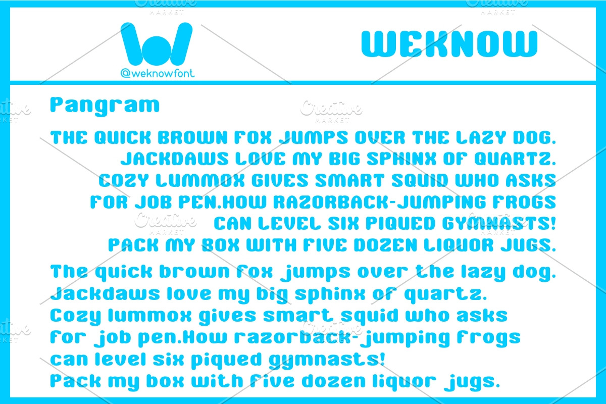 Nice font, a Font by weknow (Photo 7 of 8)