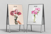 Double Sided Snap Frame Mock-up, an Advertising Mockup by zippypixelstudio (Thumbnail 5 of 8)