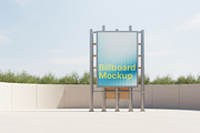 Billboard Mockup Set, an Advertising Mockup by Evloxx Studio (Thumbnail 5 of 6)
