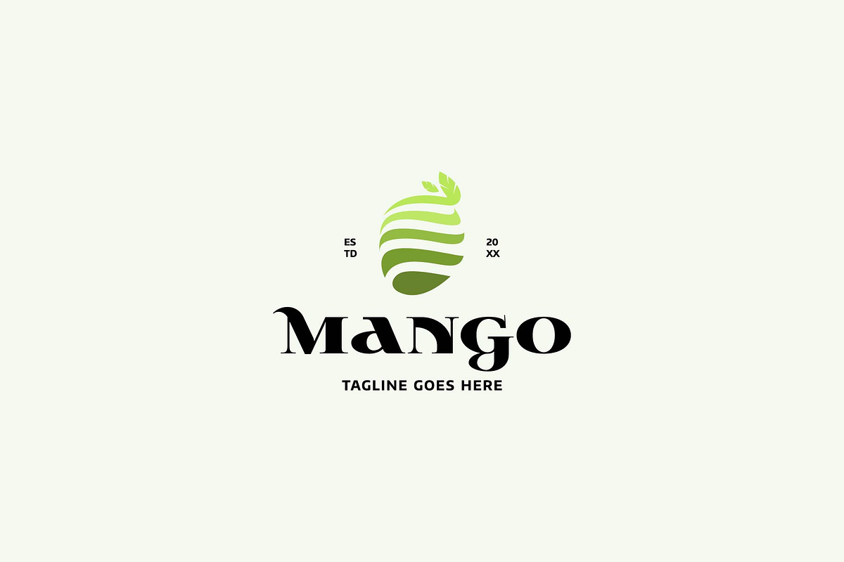 fresh mango logo, a Branding & Logo Template by ZHR Creative