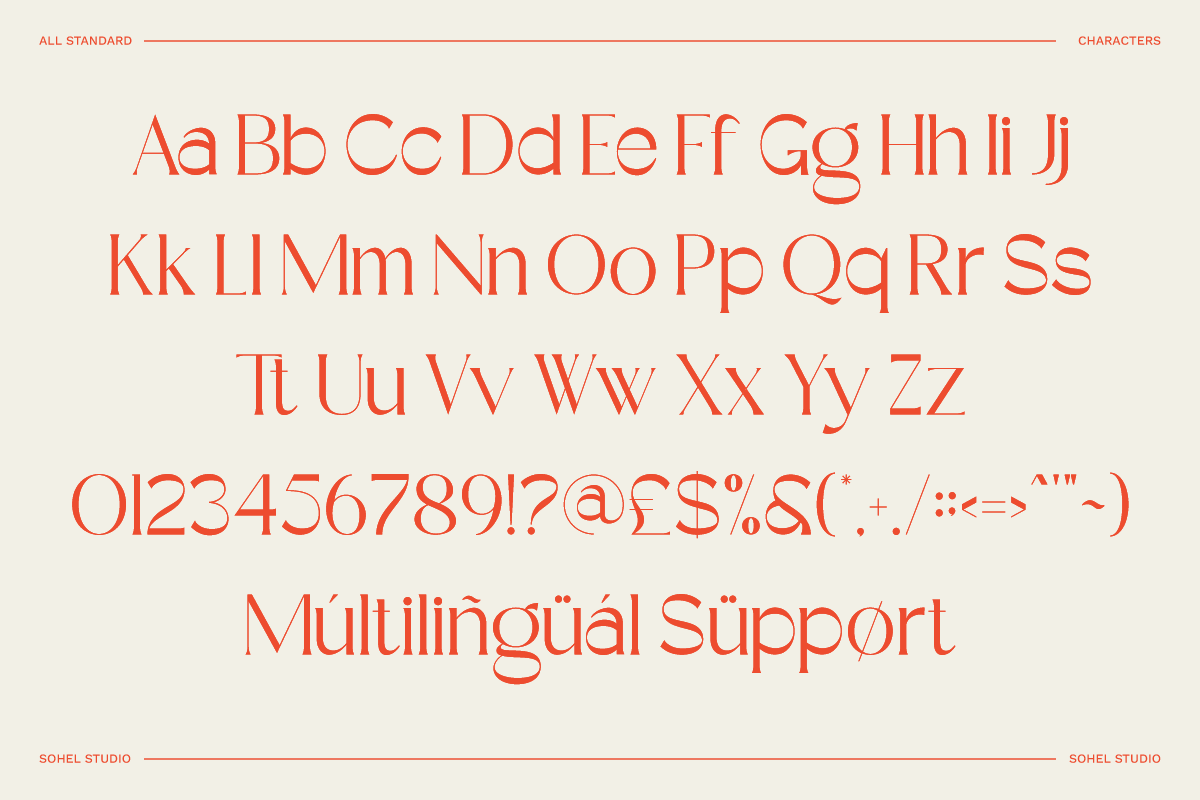 Corcela – Elegant Modern Serif, a Serif Font by Sohel Studio (Photo 11 of 11)