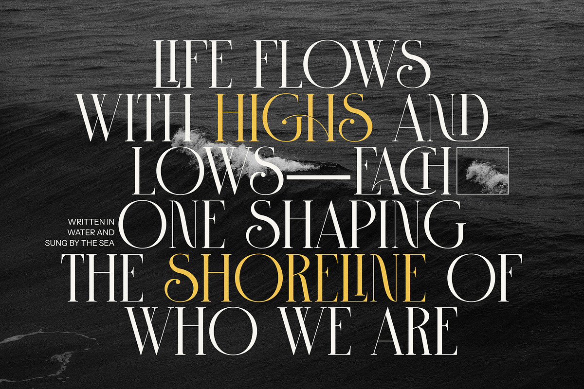 Trends 2025 Serif Font, a Serif Font by Graphicxell (Photo 7 of 8)