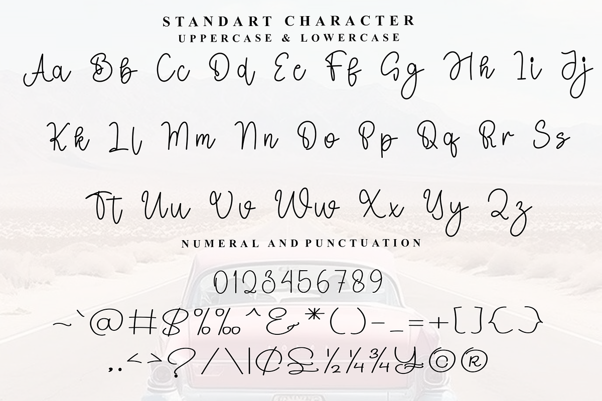 Signature Handmade, a Handwritten Font by FreshTypeINK (Photo 3 of 8)