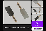 Hand Scraper Mockup, a Household Mockup by hiddemaru (Thumbnail 1 of 4)