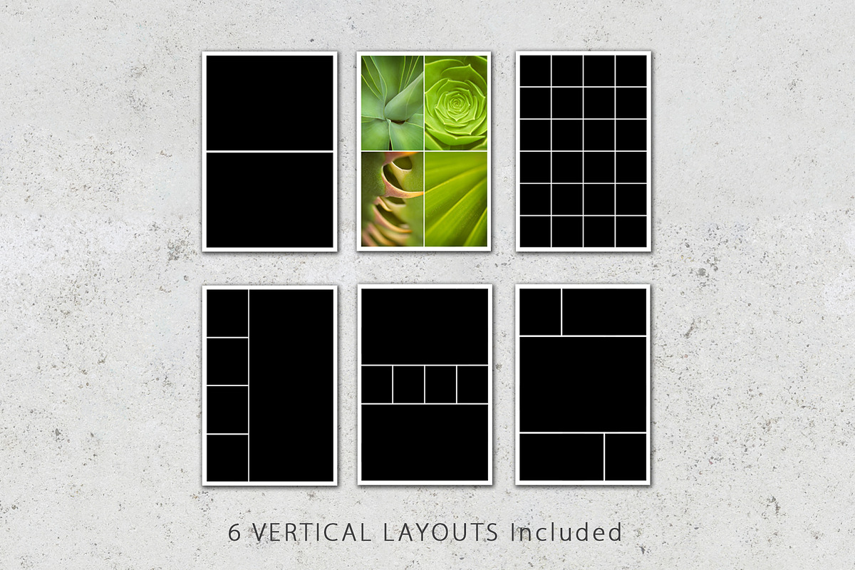 4x6 Photo Card Collage Template Pack, a Card Template by Loveurstyle Designs (Photo 2 of 4)