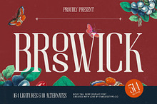 Broswick Bold Tall Display Serif