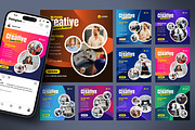 Social Media Cover Post Template Set, a Social Media Template by zahidhossainalif (Thumbnail 2 of 13)