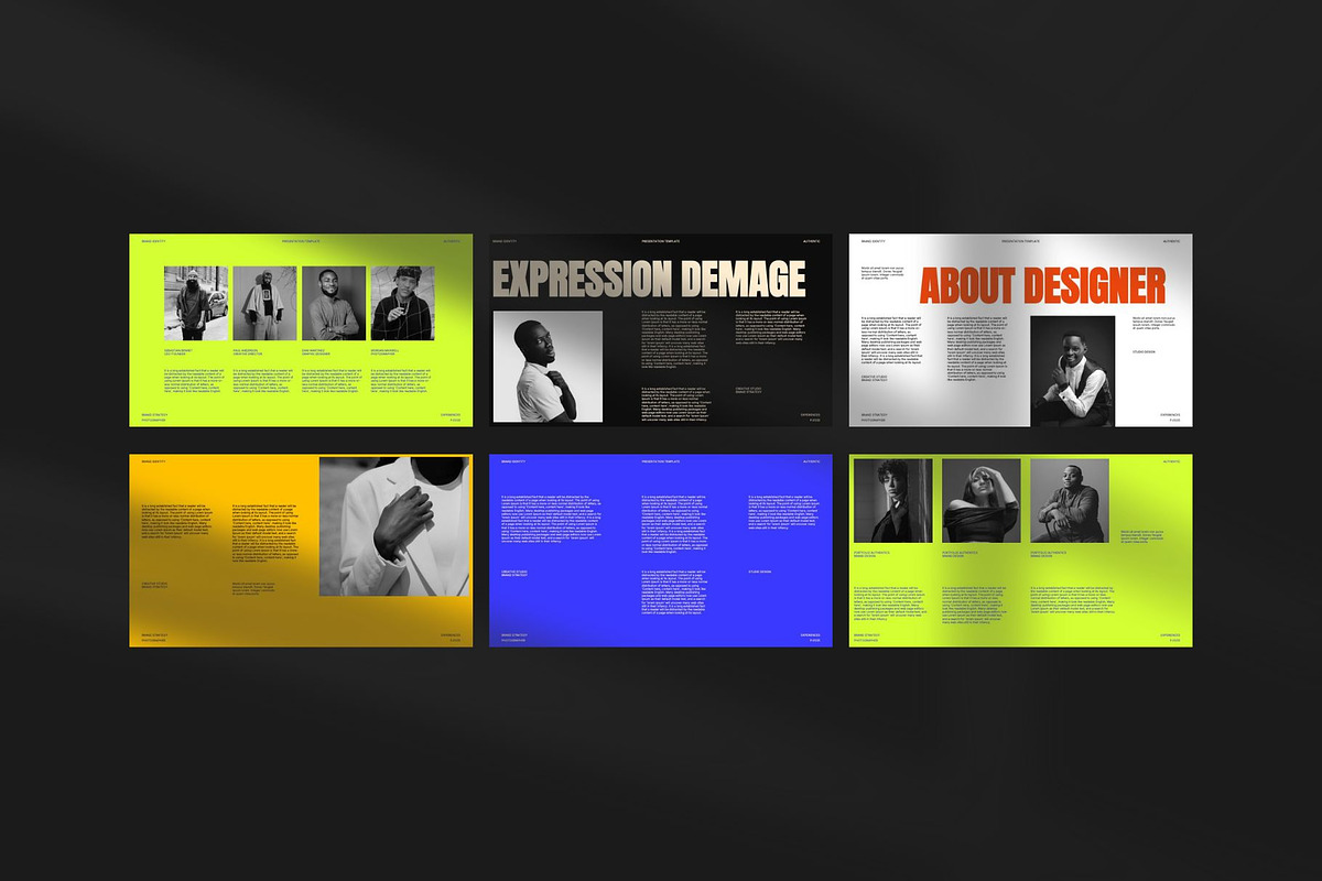 Andreas - Brand Portfolio PowerPoint, a Presentation Template by Creatorism (Photo 7 of 9)
