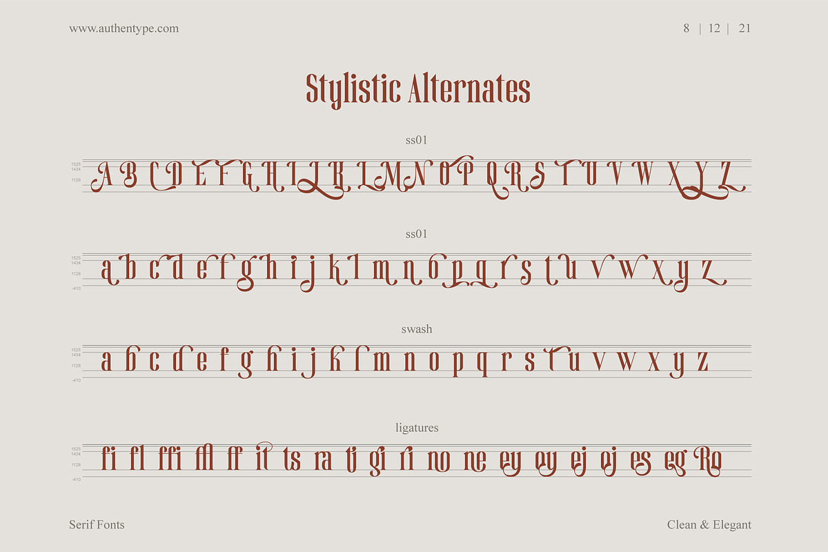 Magic Roses - Serif Clean Elegant, a Serif Font by AuthenType (Photo 13 of 15)