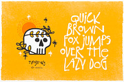 Typojunky - Ugly Font, a Handwritten Font by ikiiko (Thumbnail 2 of 7)