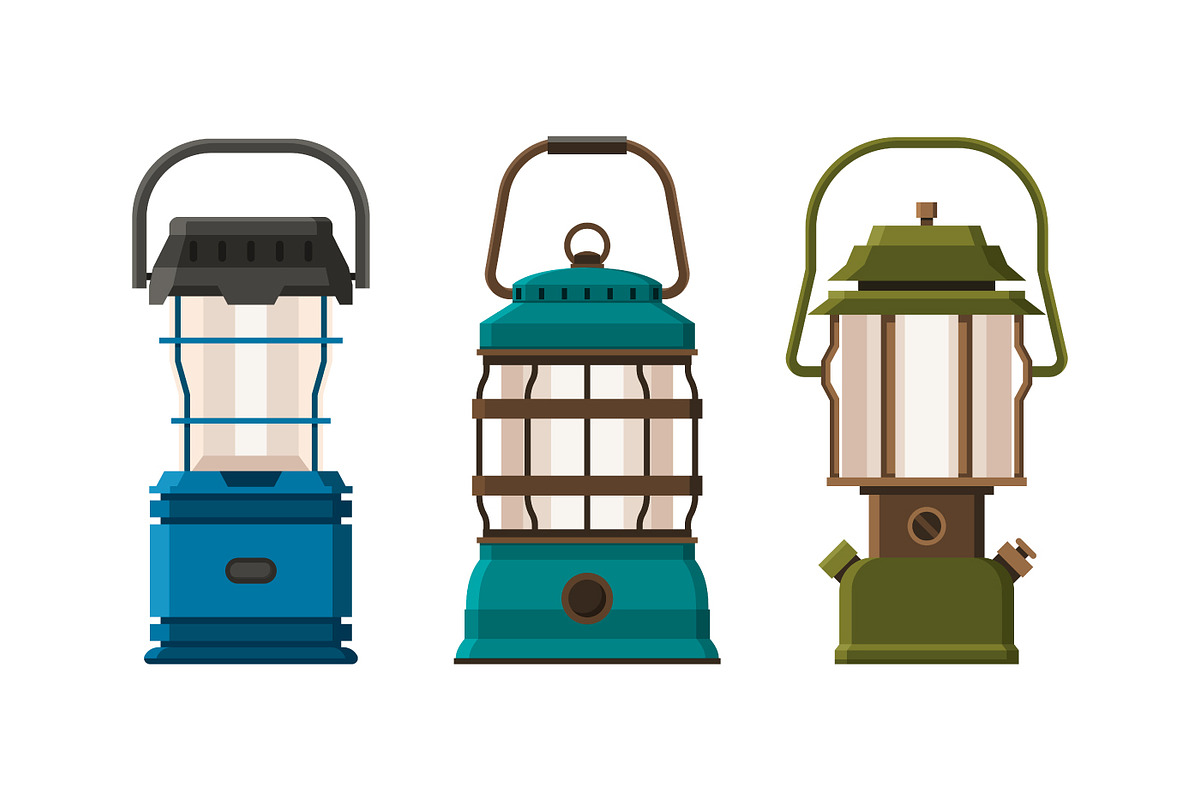 Vintage Camping Lantern Collection, an Object Graphic by Alex Krugli (Photo 3 of 6)