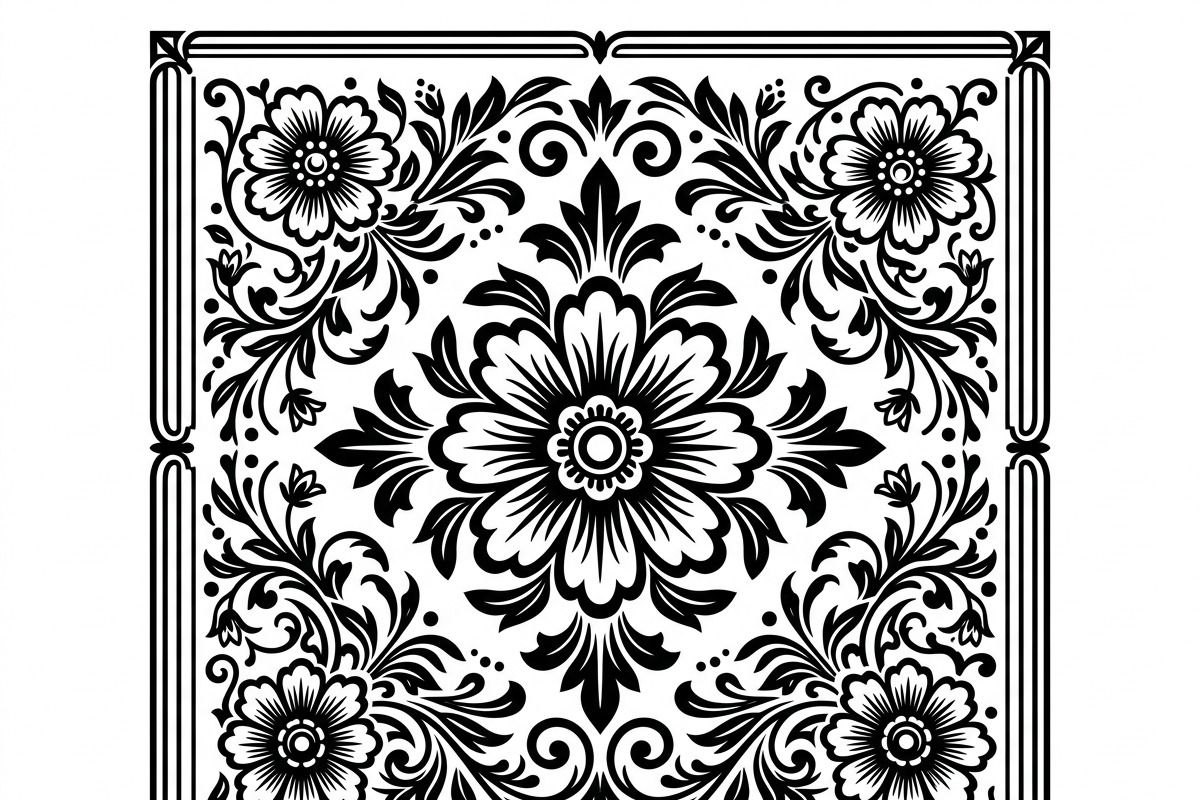 50 Elegant Floral Ornament Bundle, a Decorative Illustration by Amazin_art (Photo 17 of 29)