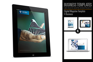 Digital Magazine Template 4 Business