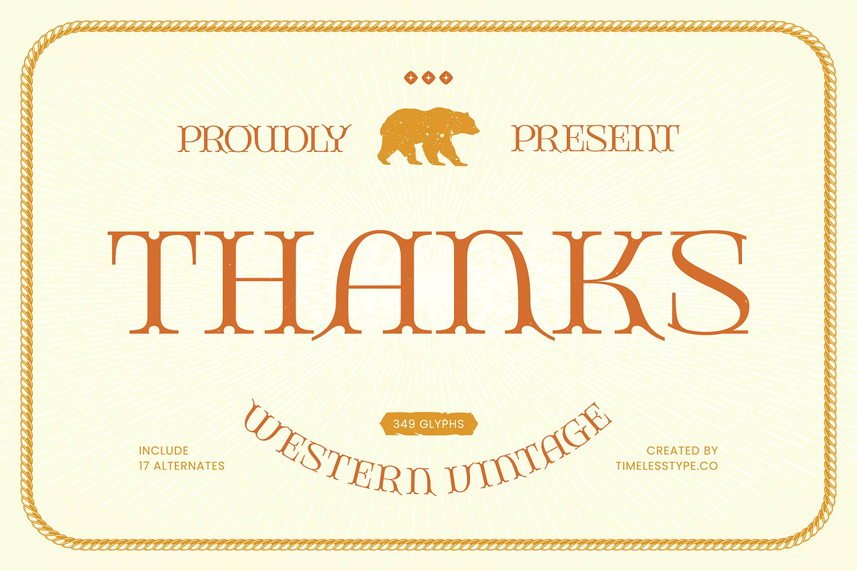 Giqer Western Vintage Serif, a Serif Font by timelesstype.co (Photo 20 of 20)