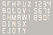 Letters composed of paper., an Education Illustration by katykin (Thumbnail 1 of 3)