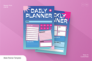 Gradient Daily and Weekly Planner, a Flyer Template by Annora Studio (Thumbnail 1 of 6)