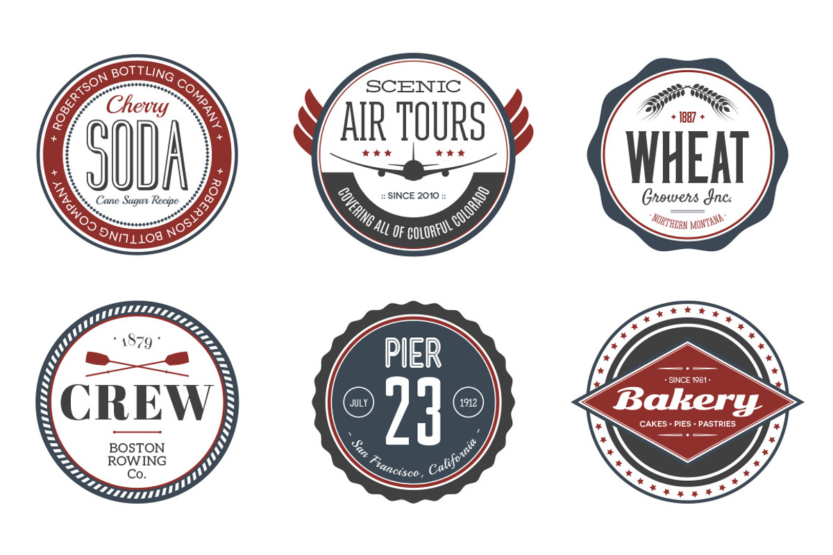 12 Logo Badges preview 3