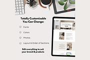 Systeme.io Neutral Sands Blog, a Landing Page Template by Hayley's Digital Hub (Thumbnail 4 of 10)