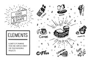 Hand draw Cookies, an Object Graphic by Vladimir Vihrev (Thumbnail 4 of 10)