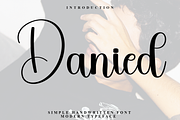 Denied, a Handwritten Font by InermediaSTUDIO (Thumbnail 1 of 8)