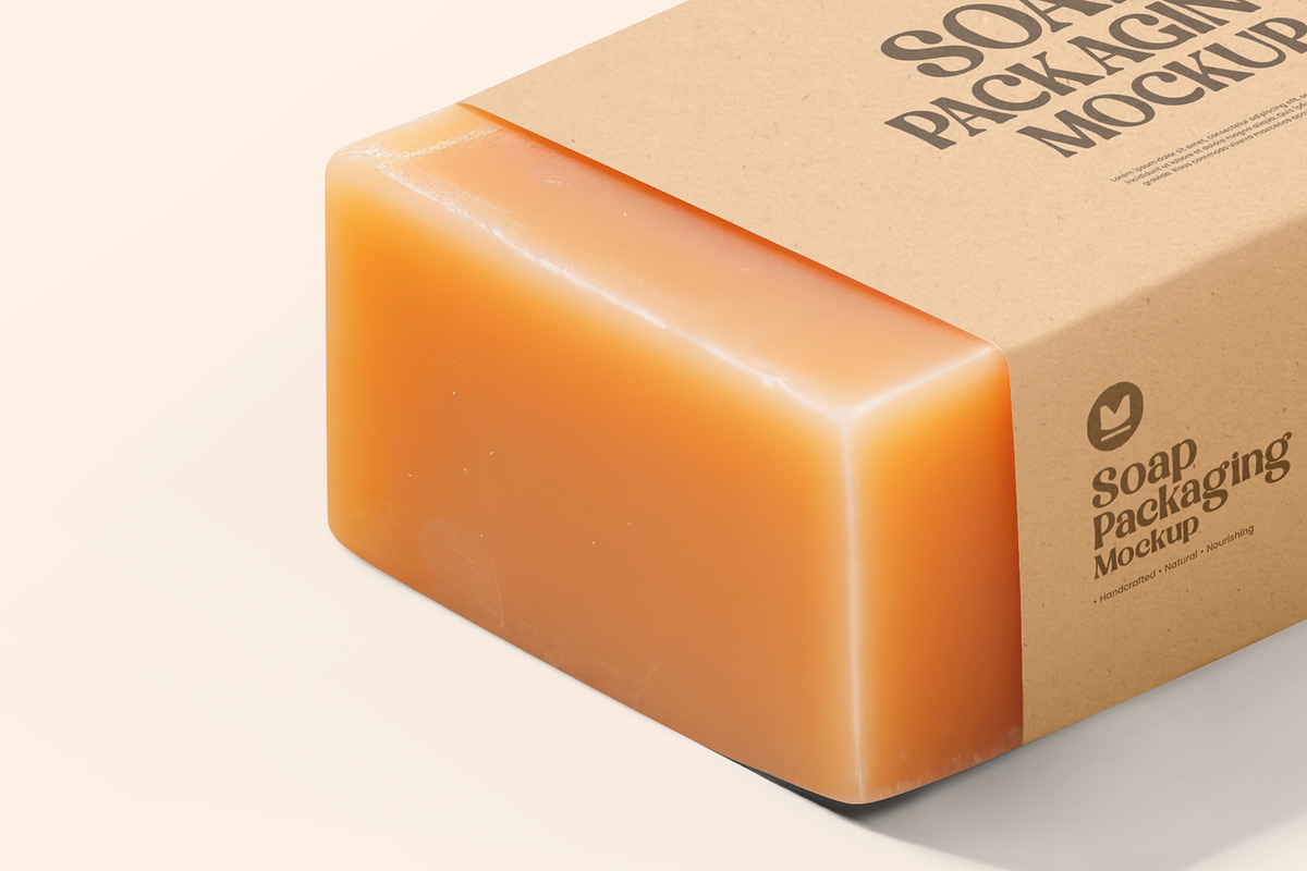 Organic Soap Mockup, a Household Mockup by Ram Studio LLC (Photo 2 of 4)