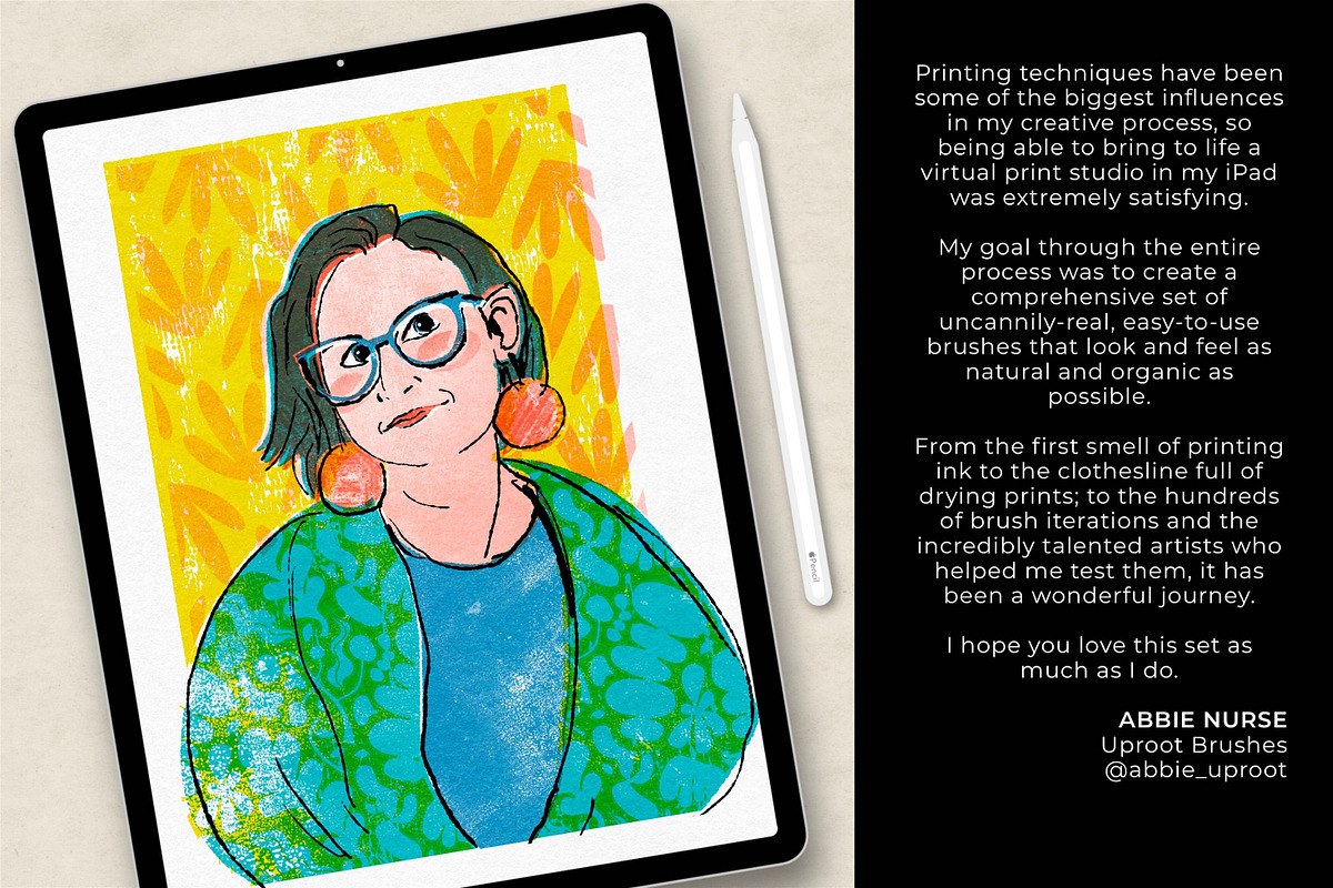 Procreate Print Works Media Pack, a Brush Add-On by UPROOT (Photo 2 of 64)