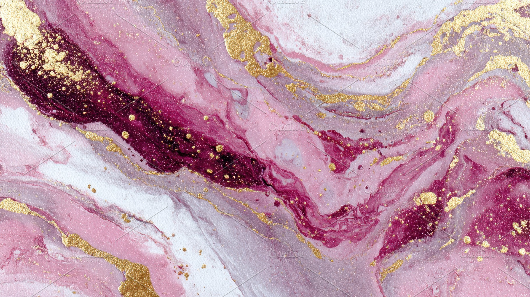 Elegant pink and gold abstract, a Photo by Pavel_design