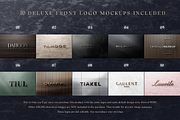 10 Deluxe Front Logo Mockups - V3, an Advertising Mockup by Asylab (Thumbnail 2 of 16)