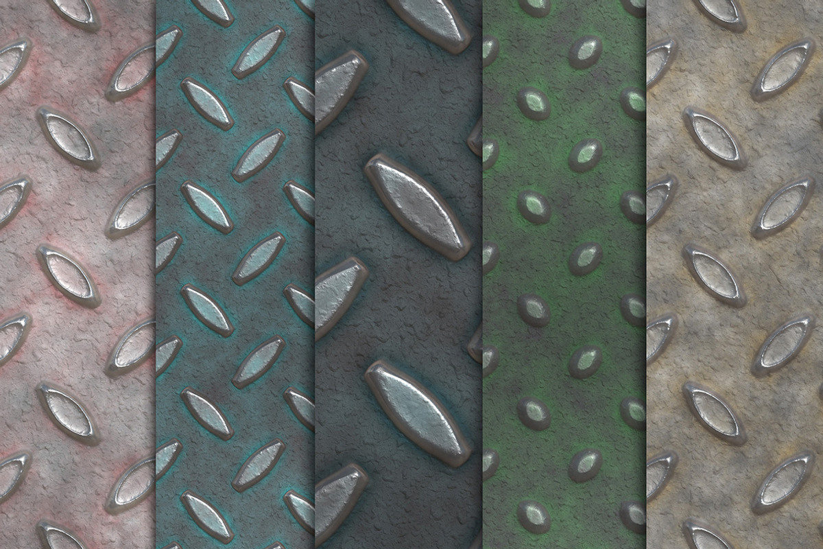 Diamond plate textures 2, a Texture Graphic by dotstudio (Photo 2 of 10)