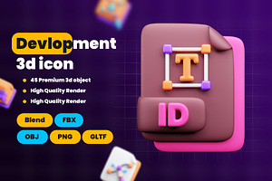 Design And Development 3d Illustrati