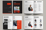 Corporate Business Plan Brochure, a Brochure Template by MightyDesign (Thumbnail 2 of 6)
