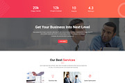 Dulex - Multipurpose Website PSD, a Templates & Theme by Themeix (Thumbnail 2 of 8)