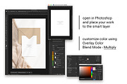Customizable Card Mockup 5x7 8e b32, an Advertising Mockup by PawMockups 2 (Thumbnail 5 of 12)