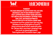 Right On font, a Sans Serif Font by weknow (Thumbnail 6 of 8)