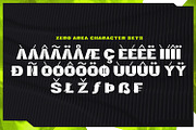 Zero Area – Bold Display Typeface, a Sans Serif Font by Almarkhatype (Thumbnail 4 of 15)