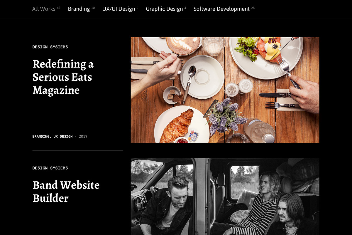 Agency / Portfolio Website Template, a Websites & App Template by Nice, Very Nice (Photo 1 of 7)