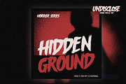 UNDISCLOSE - Horror Display Font, a Font by Gassstype (Thumbnail 2 of 8)