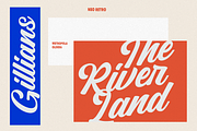 Naterium Retro-Modern Script Font, a Script Font by Typetemp Studio (Thumbnail 14 of 16)