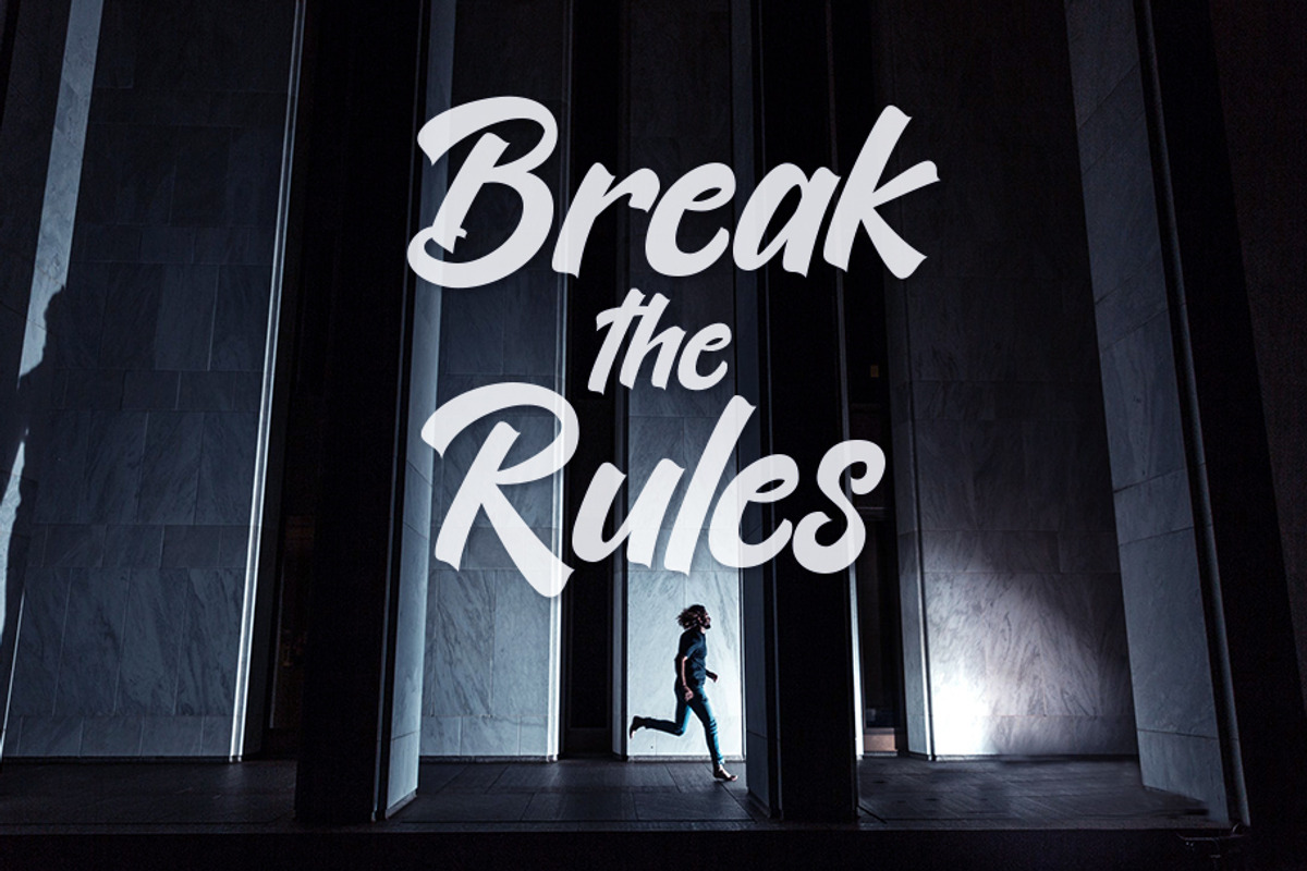 Kickrush, a Font by Hustletter (Photo 5 of 6)