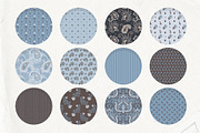 Damask seamless patterns, a Pattern Graphic by Sonulkaster (Thumbnail 5 of 18)