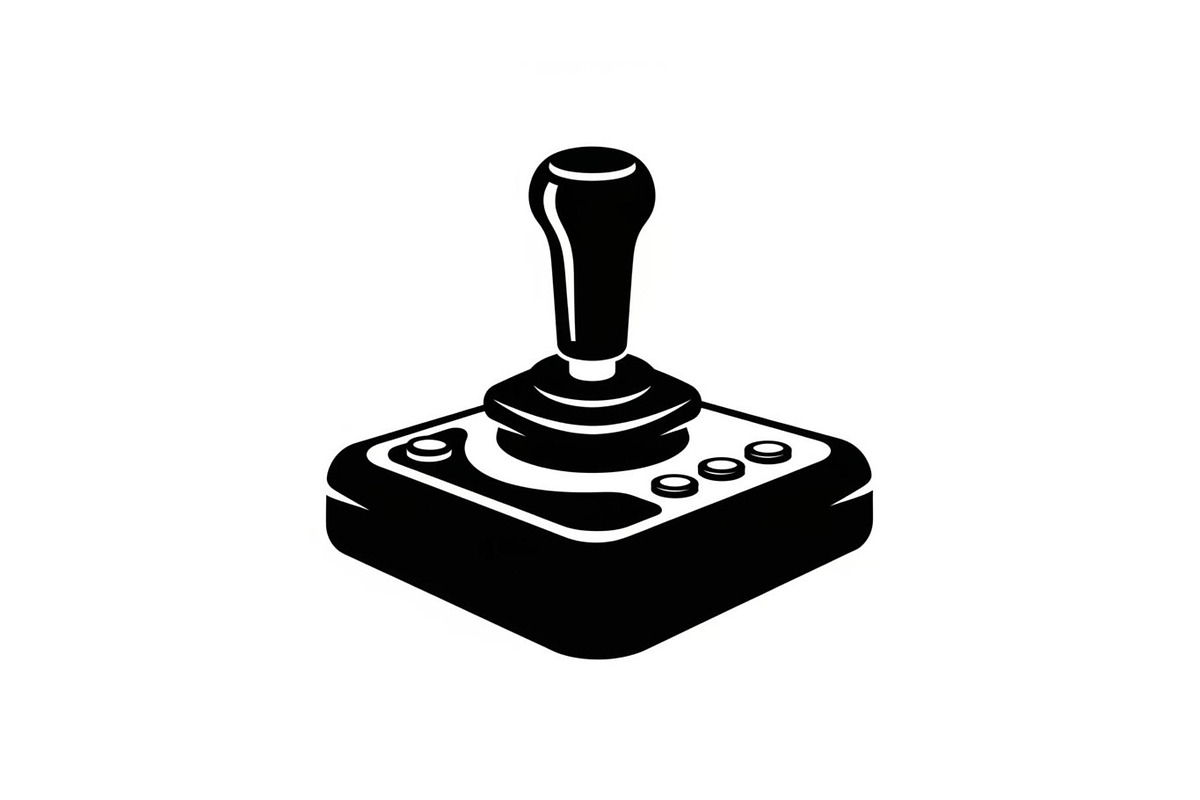 50 Retro Gaming Joystick Vector Bund, an Illustration by Creativeshirt (Photo 46 of 51)