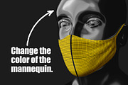 Face Mack NEW trand, a Mask Mockup by Radmila (Thumbnail 1 of 11)