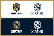 Calm Golden Lion Badge Logo, a Branding & Logo Template by Suhandi (Thumbnail 3 of 4)