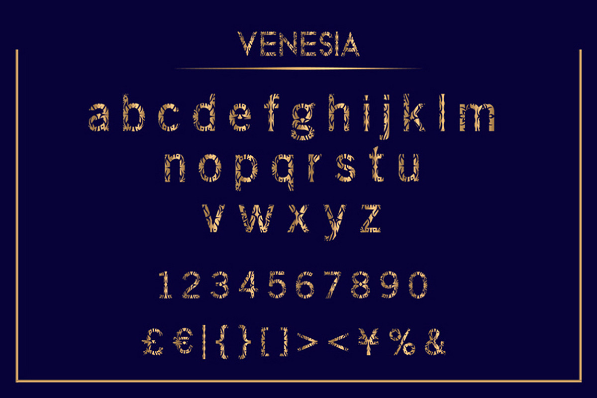 Venesia, a Sans Serif Font by edcreative (Photo 6 of 6)