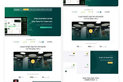 30+ Figma Home Pages, an UI Kit Template by ArtGalaxy (Thumbnail 2 of 4)