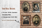 Antique Aura: Vintage Photo Frames, a Person Illustration by NiiiNArt (Thumbnail 2 of 9)