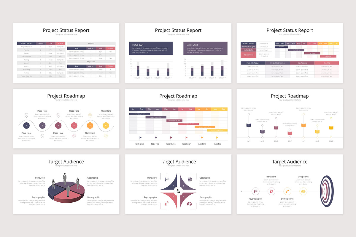 Project Proposal Google Slides, a Presentation Template by TemplatesForest